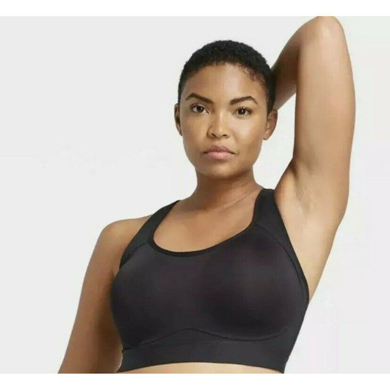 all in motion 100% Polyester Black Sports Bra Size XL (38D) - 41% off