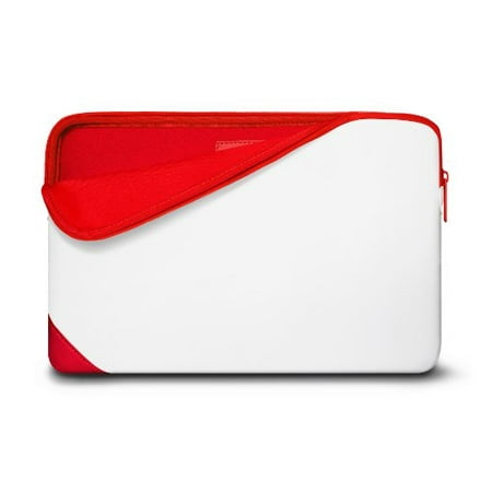 UPC 811571013692 product image for Google Sleeve for HP Chromebook 11, White/Red (07082563) | upcitemdb.com
