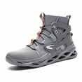 thumbnail image 1 of Botas de trabajo con punta de acero indestructibles para hombre, botas para exteriores, zapatos militares de seguridad, 1 of 5