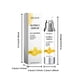thumbnail image 3 of Fiudx Ofertas relámpago del día Super C Serum Super C Absorbente Vitamina C Hidrata, Tensa Las Arrugas y Suaviza La Textura 50 ml, 3 of 7
