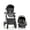 Bluestone Gray, variant on Evenflo Pivot Troop Child and Pet Modular Travel System (Rhodesboro Black)