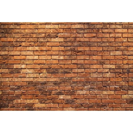 Laminated Poster Red Brick Wall Masonry Background Structure Laminated Poster Red Brick Wall Masonry Background Structure 24x16 Adhesive Decal