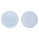 thumbnail image 1 of Moldes de resina para posavasos de Mandala, 2 uds., moldes grandes de silicona para posavasos Afortunado Sencillez, 1 of 1