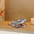 thumbnail image 4 of Alligator Baby Statue Ornament,Garden Animals Crocodile Figurine, Resin Animal Sculpture for Cute Mini Alligator Indoor Outdoor Home Decoration Figurines Animal Statue Sculpture, 4 of 6