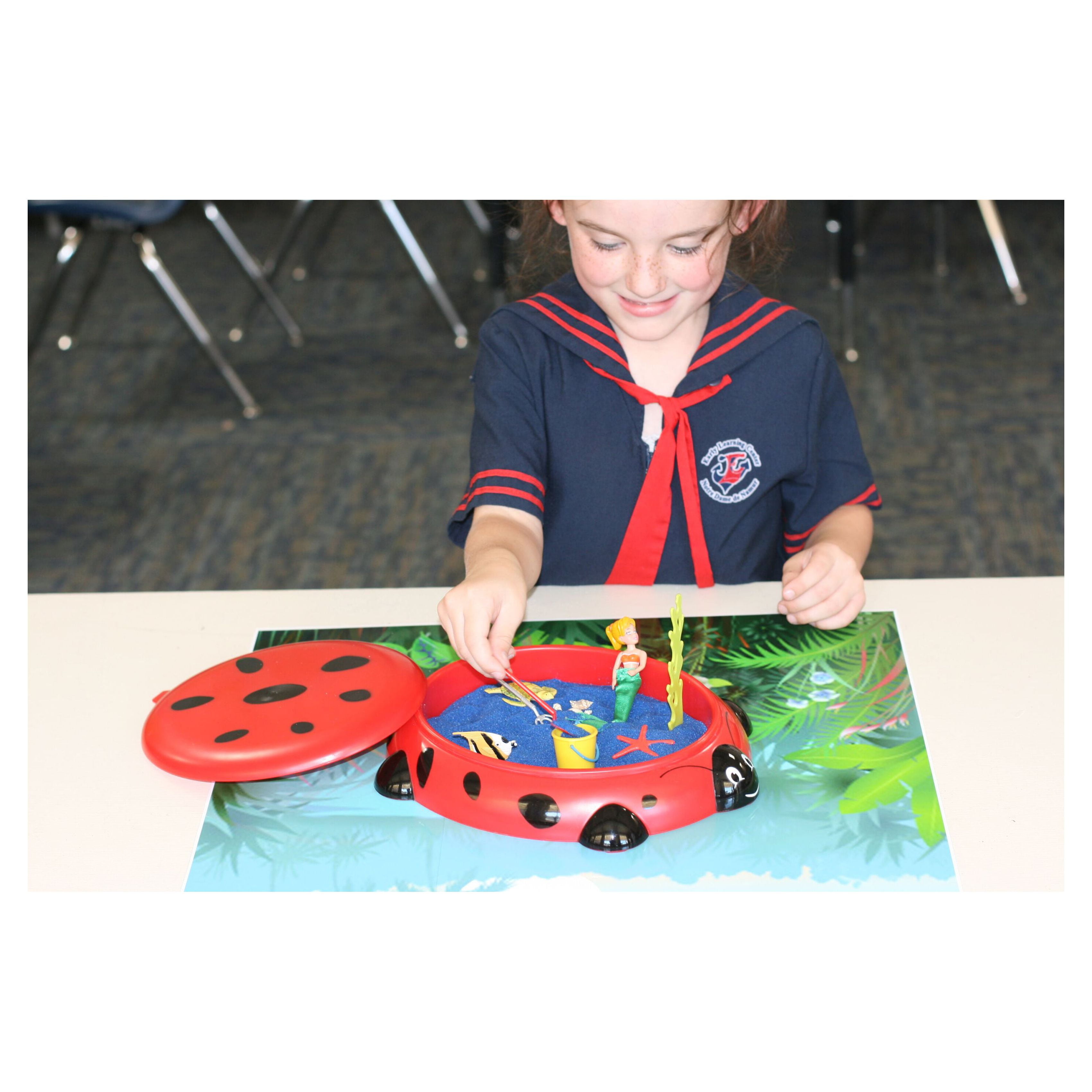 BE Good Company Sandbox Critters Play Set, Ladybug