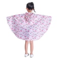 thumbnail image 2 of Kids Rain Poncho Hooded Jacket Rain Coat, 2 of 6
