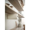 thumbnail image 2 of Yamazaki Home  Undershelf Paper Towel Holder, Steel and Wood, Up To 1" Shelf, Holds 1.1 lbs, 2 of 3