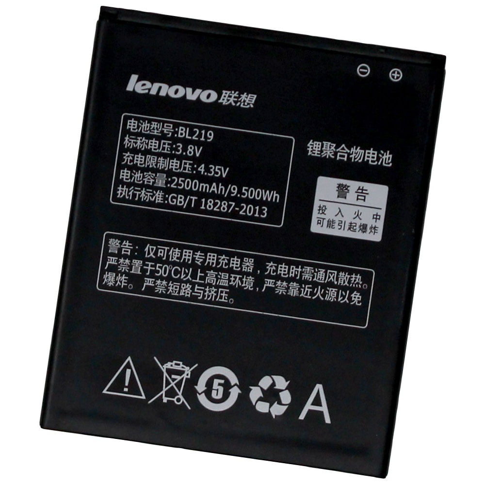 Jeg har en engelskundervisning Stationær fragment Original Lenovo BL219 2500mAh Battery for Lenovo A916 A850+ A880 A889 S856  in Non-Retail Packaging - Walmart.com
