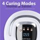 thumbnail image 4 of 220W LED UV Light Dryer for Nails Gel 57 LEDs 4 Timer Preset, Auto On Fingernail Toenail 6ft Powercord, 4 of 5