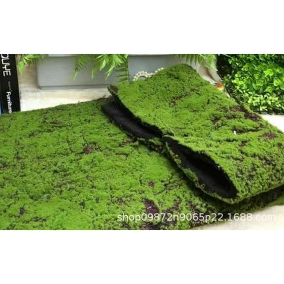 LEXSOMEO Artificial Moss Mat Fake Grass Rug Diy Synthetic Turf Landscape Artificial Grass Mats Lawn Carpet For Wedding Home Backyard Balcony Outdoor Indoor Decor 30 CM