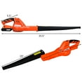 thumbnail image 2 of Costway 20V 2.0Ah Cordless Leaf Blower Sweeper 130 MPH Blower Battery & Charger Included, 2 of 10