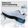 thumbnail image 2 of AOV GREEN LEAF Mens Running Shoes Tennis Athletic Sneakers Gym Comfortable Walking Sport Non Slip Workout Cross Training Shoe Size 7-13, 2 of 8