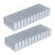thumbnail image 2 of Radiador de enfriamiento de aluminio, 2 piezas Disipador de calor de aluminio Disipador de calor de aluminio Enfriador de disipador de calor de aluminio Claridad notable, 2 of 8