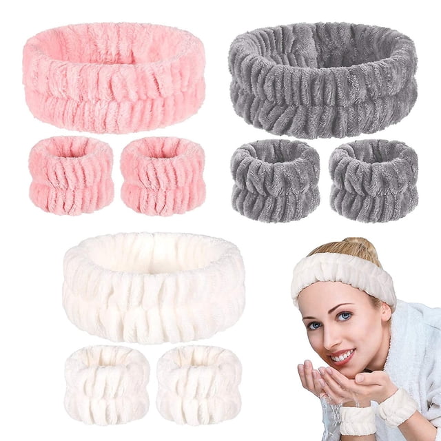 Toallas de muñeca para mujer para lavarse la cara, muñequera de microfibra, toalla de lavado de Spa, muñequeras para lavarse la cara, muñequeras absorbentes