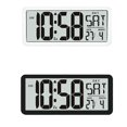 thumbnail image 4 of Reloj de pared cuadrado Yashi digital gigante 13.8 pulgadas Pantalla LCD decoración multifuncional color negro, 4 of 5