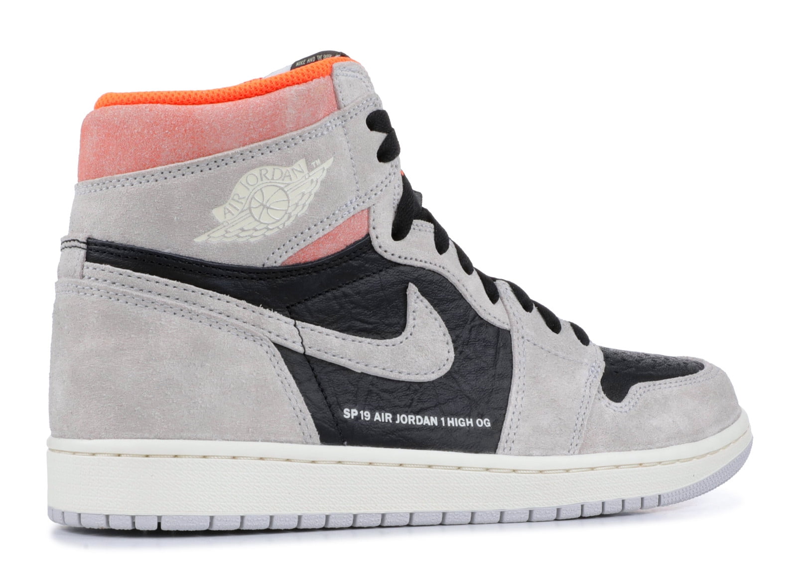 aj1 grey crimson