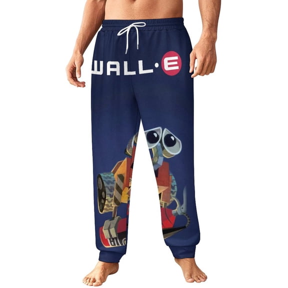 WALL-E Sweatpants for Men Women, Funny Printed Elastic Waist Joggers Pant Casual Graphic Workout Track Pants Trousers with Drawstring