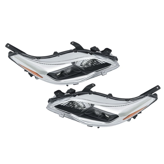 Headlights Pair Fit For Toyota Avalon 2013-2015 Headlamps Driver Passenger Side