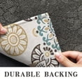 thumbnail image 6 of Brown Ethnic Floral and Mandala Pattern Door Rugs,Washable Non Slip Door Mats Indoor,Decorative Door Mats,Entry Mat Indoor for Entrance,Bedroom,Kitchen,Bathroom,16"x47", 6 of 6