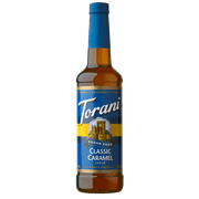 Torani Sugar Free Classic Caramel Syrup, Coffee Flavoring, Drink Mix, 25.4oz