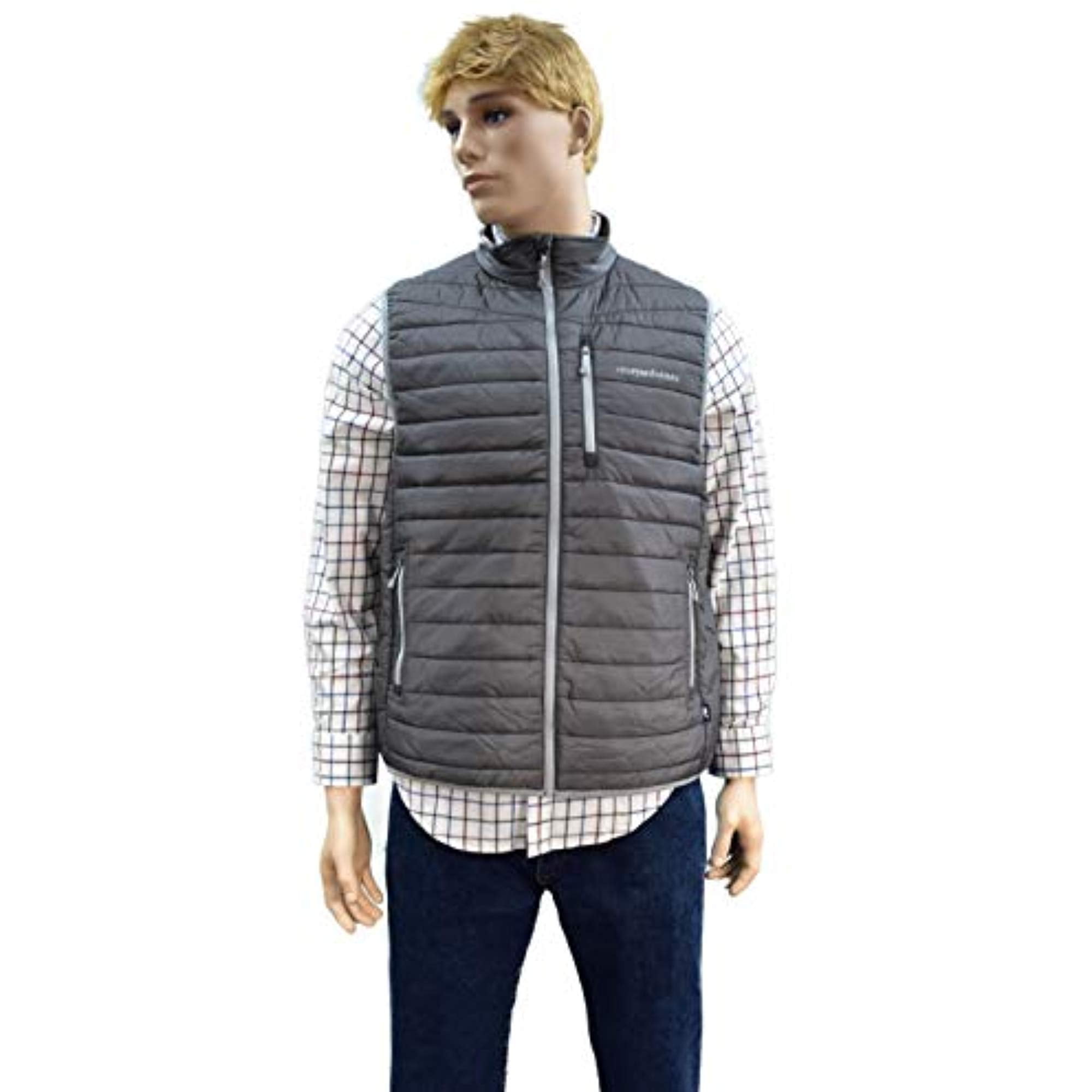 Vineyard Vines Men's Mountain Weekend Vest in Graphite (M) Medium 168.
