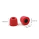 thumbnail image 5 of Bearachild 6 pares de almohadillas para los oídos, almohadillas elásticas para los oídos de espuma con reducción de ruido, tapones para los Cables de audio/vídeo Rojo, 5 of 6