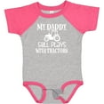 thumbnail image 3 of Inktastic Farmer My Daddy Still Plays with Tractors Boys or Girls Baby Bodysuit, 3 of 5