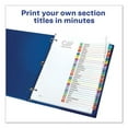 thumbnail image 2 of 2PK Avery Table of Contents Dividers, Multicolor Tabs, 1-31, 31 Dividers, 2 of 5