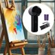 thumbnail image 1 of Pintura de soplador de aire secador de automóvil limpieza de aire de aire eléctrico recargable para el teclado Deskboard Cleaning Home Camping Sofá negro, 1 of 8