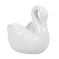 thumbnail image 5 of FELTECHELECTR Maceta de cerámica para jardinería, suculenta, elegante, artesanal, con forma de cisne, 5 of 5