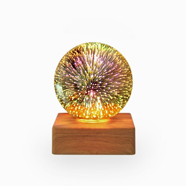 Bearachild Luz nocturna LED alimentada por USB para bebé, guardería, sala de estar, luz nocturna, lámpara estética, fiesta de vacaciones, decoración Electrodomésticos Cielo estrellado Bearachild HA062162-01B