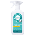 thumbnail image 2 of Clean Roots Kitchen Cleaner & Degreaser, EcoGarantie Certified 100% Organic & Natural, Scented with Organic Citrus Fruits - Pack of Three 16.9 fl. oz. (500 mL) Bottles, 2 of 5