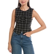 Marella womens Bussola Vest, 8, Black
