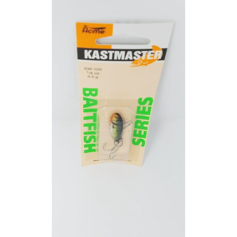 Acme Baitfish Kastmaster Foil Emerald Shiner; 1/8 oz.