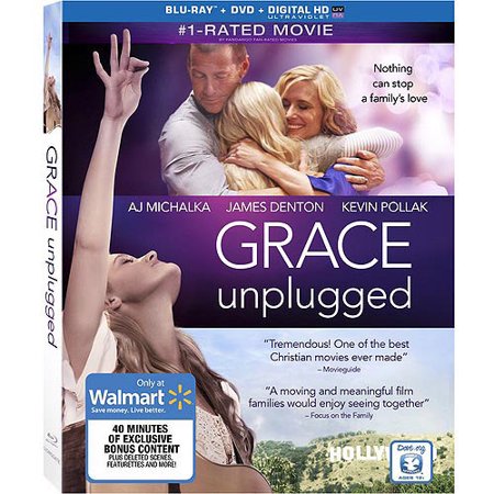 Grace Unplugged (Blu-ray + DVD + Digital HD) (Walmart Exclusive)