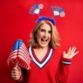 thumbnail image 2 of WMGHA 4th of July Headband Independence Day Hair Accessories,1 Pcs Patriotic Head Boppers Headband, 4th of July Accessories American Flag Decorations for Independence Day Party Supplies, 2 of 3