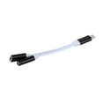 thumbnail image 1 of Aqestyerly Type-C To Type-C+3.5Mm Audio Adapter Headset Charging Two-In-One Adapter Electronics Gadgets Bluetooth Headset, 1 of 7