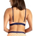 thumbnail image 2 of Cabana Life womens  Fisher Island Reversible Triangle Bikini Top, L, 2 of 3