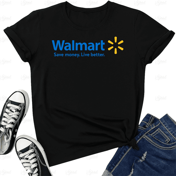 Walmart Symbol Retail Store Employee Logo Fan Graphic Style Unisex T-Shirt V1130044, up to size 5XL
