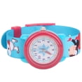 thumbnail image 3 of Reloj de dibujos animados resistente al agua para niños, reloj de pulsera con patrón de copo de nieve, herramienta de reconocimiento de tiempo, patrón de copo de nieve, 3 of 5