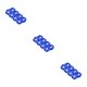thumbnail image 3 of Mangueras de combustible de aceite Kenally 4AN 8AN 10AN 4 piezas/lote adaptador de soporte 3/8, 3 of 6