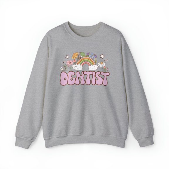 Dentist Dental School Student Grad Sweatshirt, Gifts, Crewneck