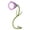 Purple #021, variant on Rose Flower Lamp Rechargeable Reading Light for Bed,3-Color Modes Adjustable Brightness Small Night Light Neck Reading Light,Festival Gifts for Kids Mom Girlfriend Grandma (Saffron)
