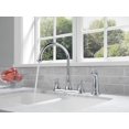 thumbnail image 5 of Delta Cassidy Two Handle Kitchen Faucet with Spray, Champagne Bronze, 5 of 7