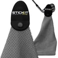 thumbnail image 6 of Magnetic Towel, Grey | 2-Pack | Top-Tier Microfiber Golf Towel with Deep Waffle Pockets | Industrial Strength Magnet for Strong Hold to Golf Carts or Clubs, 6 of 7