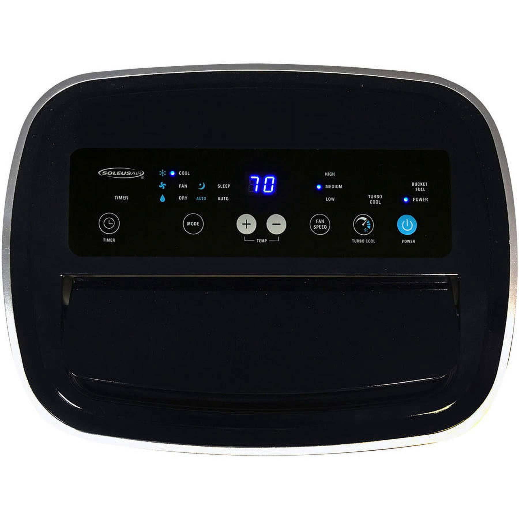 SoleusAir 12,000 BTU Portable Air Conditioner with MyTemp Remote Control
