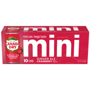 CAN DRY CRNBRY GNGR ALE SCN 7.5OZ 10PKX3
