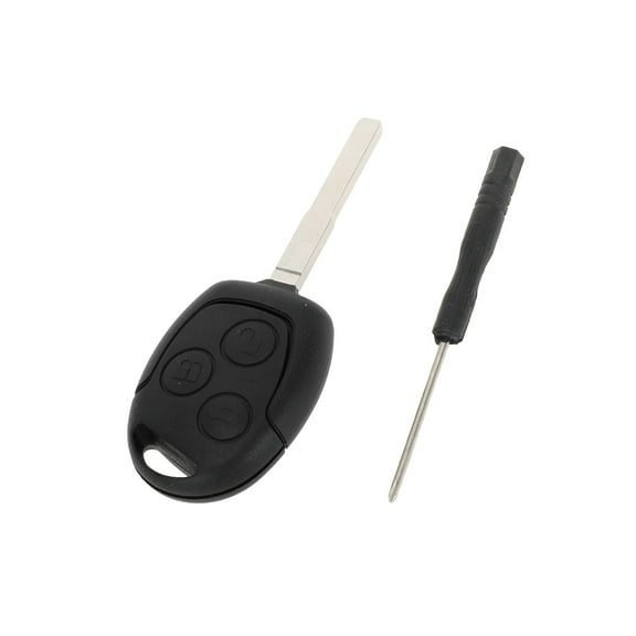 Unique Bargains Key Shell Case for Ford Fiesta 2009-2010 for Ford Focus 2005-2010 Keyless Entry Remote Key Fob Replacement Case 3 Buttons