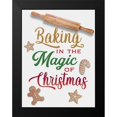 thumbnail image 2 of Prime, Marcus 12x14 Black Modern Framed Museum Art Print Titled - Baking The Magic, 2 of 5
