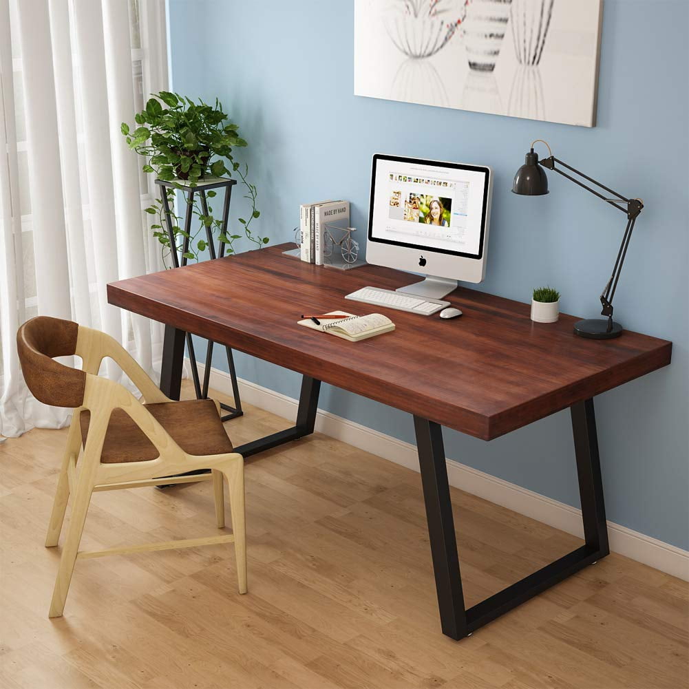 Desks Home Office Furniture Home Garden 55 Rustic Solid Wood